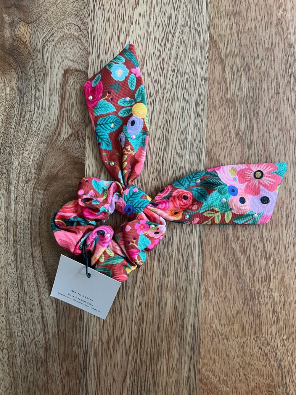 NWT Rifle Paper Co Scrunchie - Picture 2 of 2